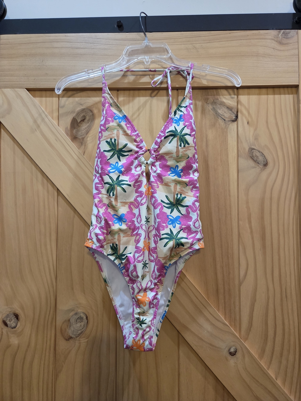 NWT | Forever 21 Tropical Print One Piece Swimsuit | Small